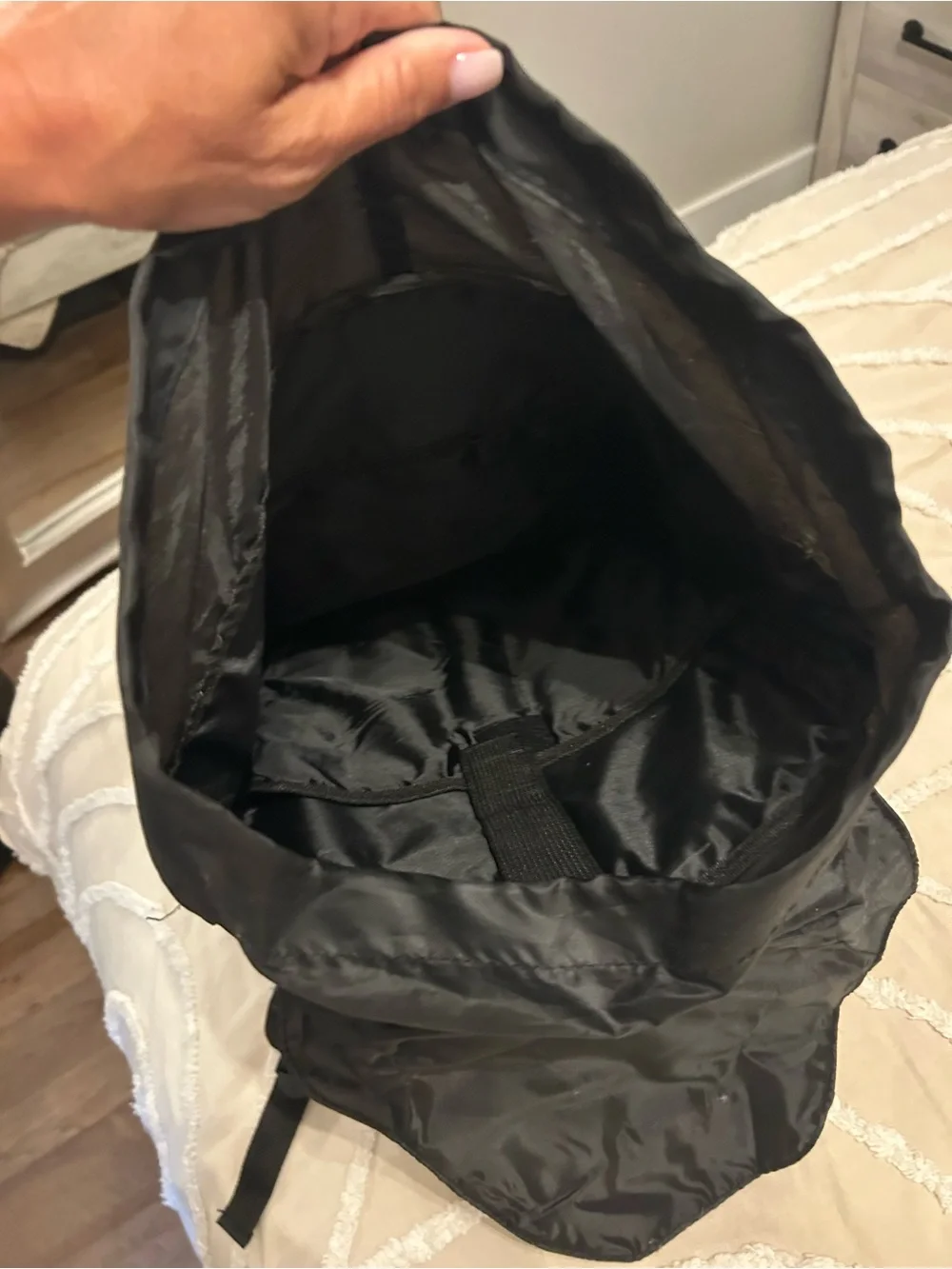Prestige Black Roll-Top Backpack